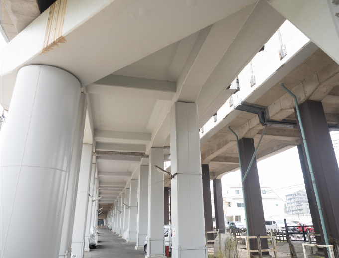 Images of slip prevention construction